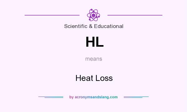 What does HL mean? It stands for Heat Loss