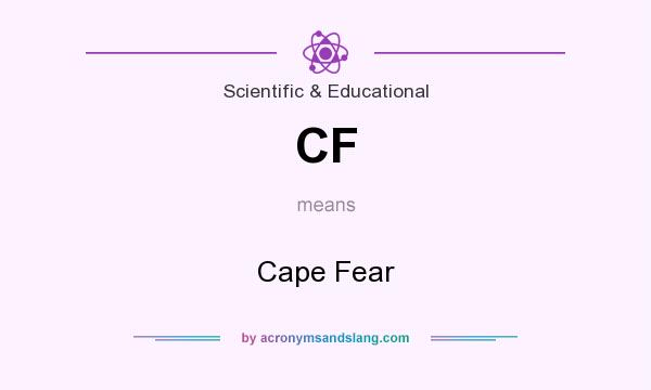 What does CF mean? It stands for Cape Fear