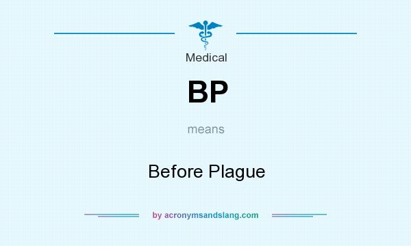 What does BP mean? It stands for Before Plague