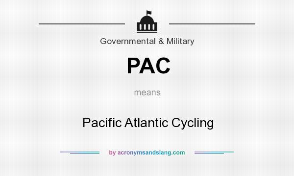 What does PAC mean? It stands for Pacific Atlantic Cycling