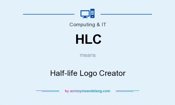What does HLC mean? It stands for Half-life Logo Creator