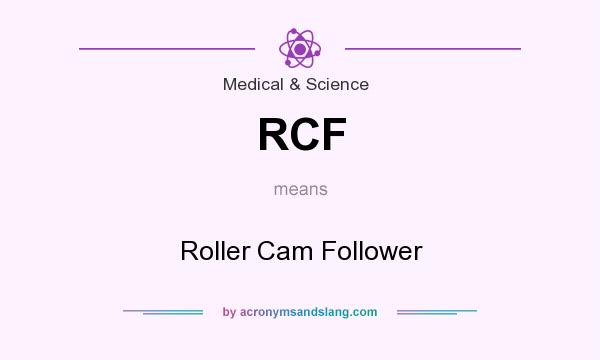 What does RCF mean? It stands for Roller Cam Follower