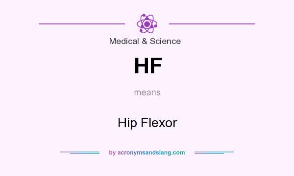 What does HF mean? It stands for Hip Flexor