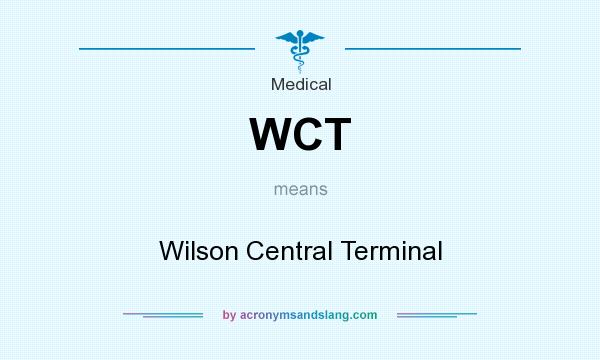 What does WCT mean? It stands for Wilson Central Terminal
