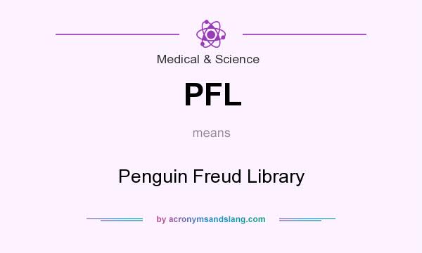What does PFL mean? It stands for Penguin Freud Library