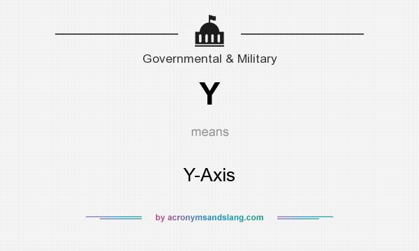 What does Y mean? It stands for Y-Axis