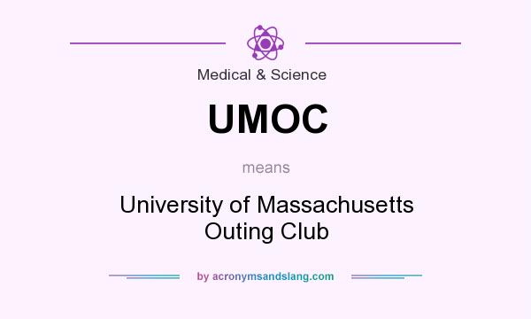 What does UMOC mean? It stands for University of Massachusetts Outing Club