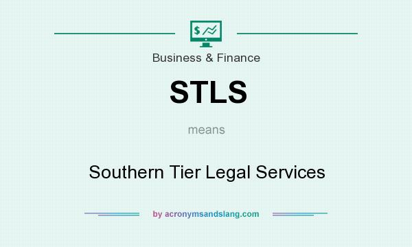 What does STLS mean? It stands for Southern Tier Legal Services