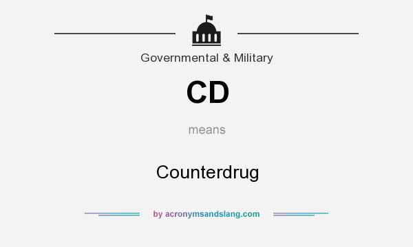 What does CD mean? It stands for Counterdrug