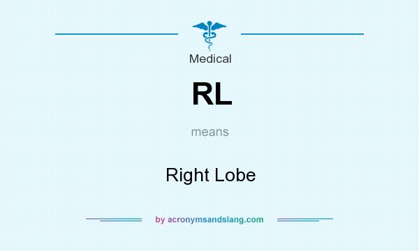 What does RL mean? It stands for Right Lobe