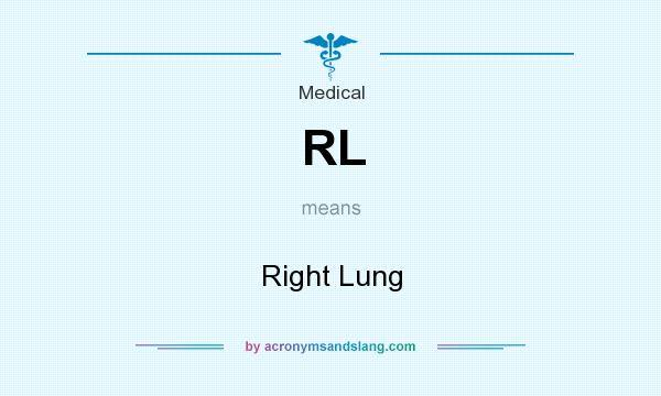 What does RL mean? It stands for Right Lung