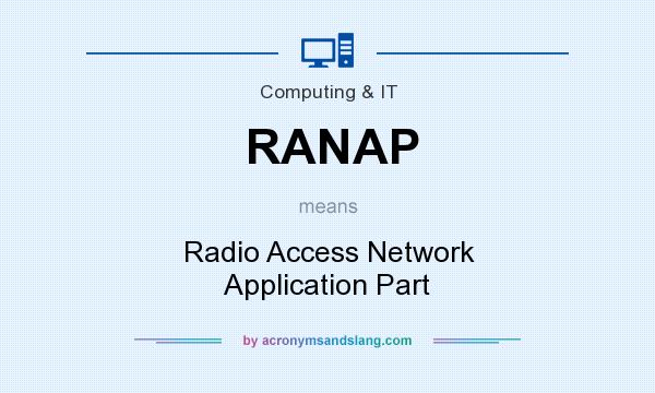 What does RANAP mean? It stands for Radio Access Network Application Part
