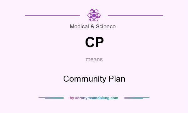 What does CP mean? It stands for Community Plan