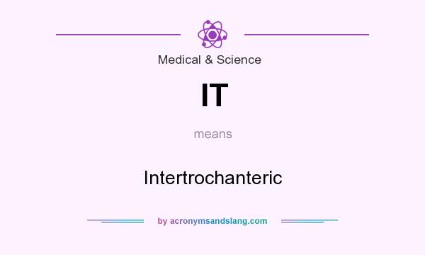 What does IT mean? It stands for Intertrochanteric