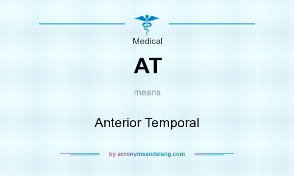 What does AT mean? It stands for Anterior Temporal