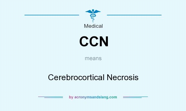 What does CCN mean? It stands for Cerebrocortical Necrosis