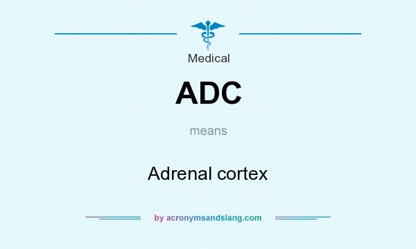 What does ADC mean? It stands for Adrenal cortex