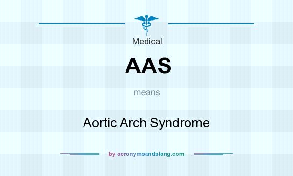 What does AAS mean? It stands for Aortic Arch Syndrome