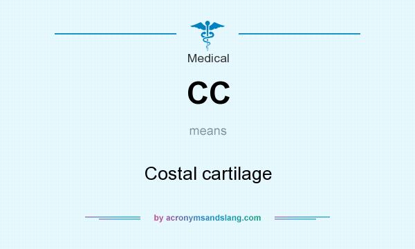 What does CC mean? It stands for Costal cartilage