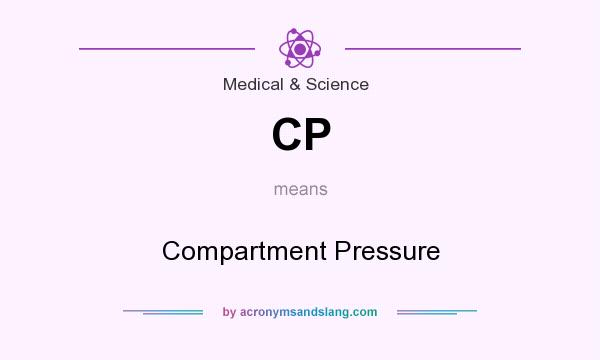 What does CP mean? It stands for Compartment Pressure