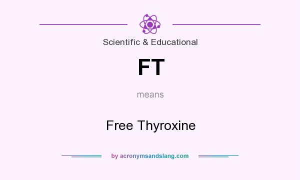 What does FT mean? It stands for Free Thyroxine