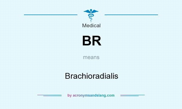 What does BR mean? It stands for Brachioradialis