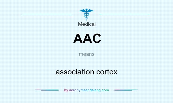 What does AAC mean? It stands for association cortex