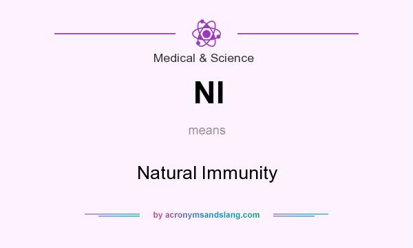 What does NI mean? It stands for Natural Immunity