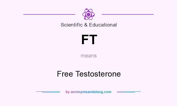 What does FT mean? It stands for Free Testosterone