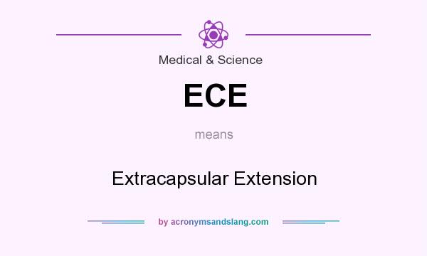 What does ECE mean? It stands for Extracapsular Extension
