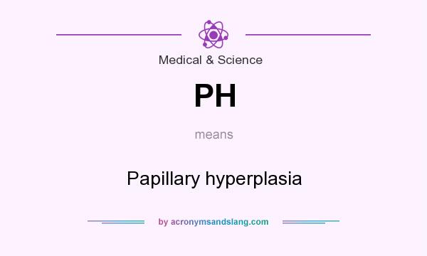 What does PH mean? It stands for Papillary hyperplasia
