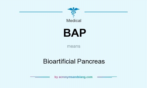 What does BAP mean? It stands for Bioartificial Pancreas
