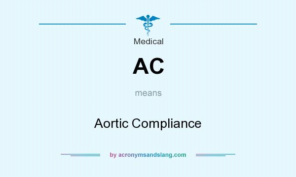 What does AC mean? It stands for Aortic Compliance