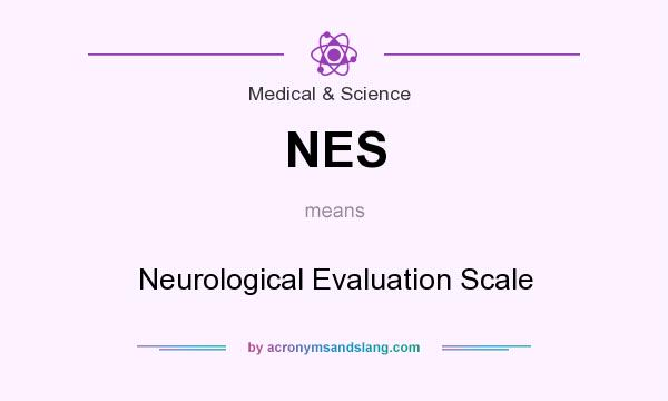 What does NES mean? It stands for Neurological Evaluation Scale