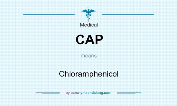 What does CAP mean? It stands for Chloramphenicol