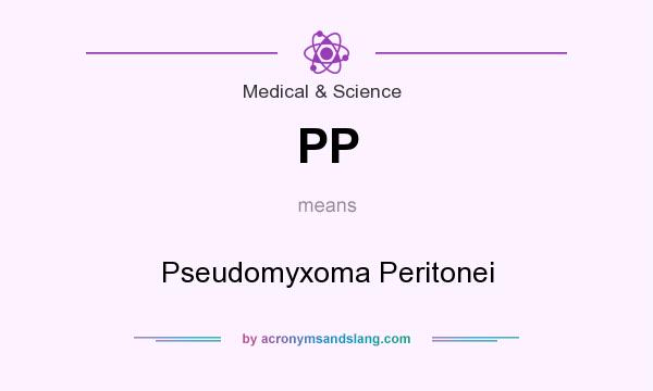 What does PP mean? It stands for Pseudomyxoma Peritonei