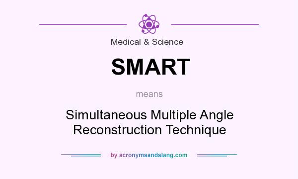 What does SMART mean? It stands for Simultaneous Multiple Angle Reconstruction Technique