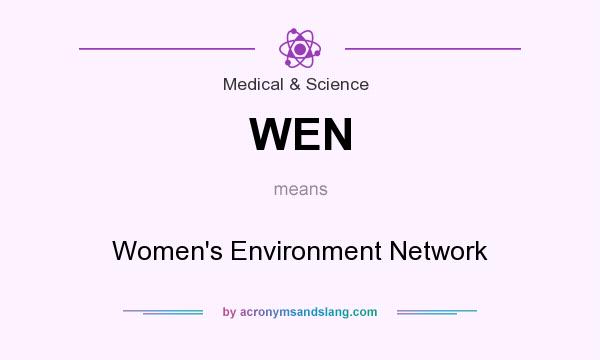 What does WEN mean? It stands for Women`s Environment Network