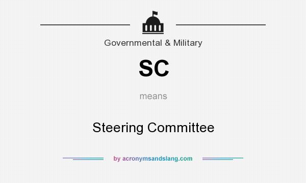 What does SC mean? It stands for Steering Committee