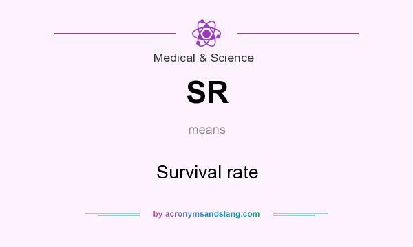 What does SR mean? It stands for Survival rate