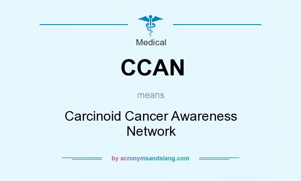 What does CCAN mean? It stands for Carcinoid Cancer Awareness Network