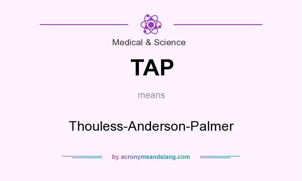 What does TAP mean? It stands for Thouless-Anderson-Palmer