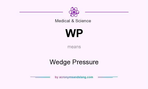 What does WP mean? It stands for Wedge Pressure