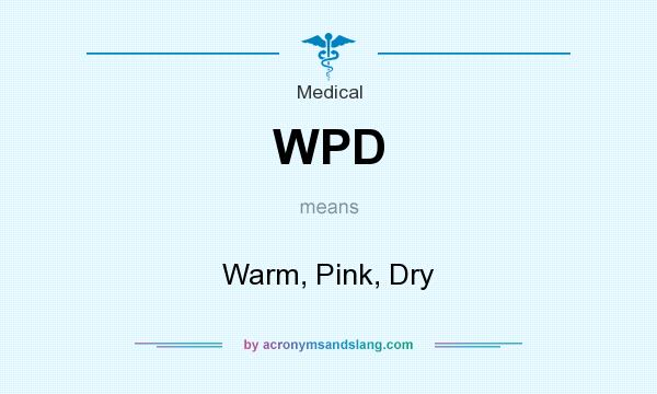 What does WPD mean? It stands for Warm, Pink, Dry