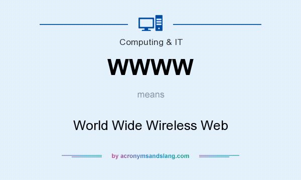What does WWWW mean? It stands for World Wide Wireless Web
