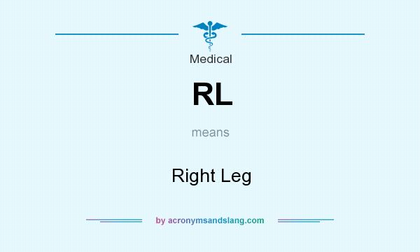 What does RL mean? It stands for Right Leg