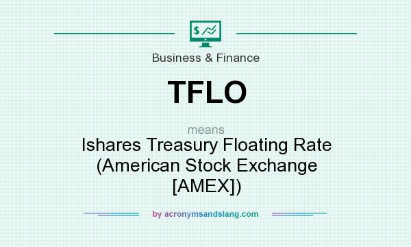 What does TFLO mean? It stands for Ishares Treasury Floating Rate (American Stock Exchange [AMEX])