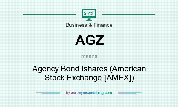 What does AGZ mean? It stands for Agency Bond Ishares (American Stock Exchange [AMEX])