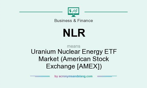 What does NLR mean? It stands for Uranium Nuclear Energy ETF Market (American Stock Exchange [AMEX])