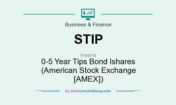 What does STIP mean? It stands for 0-5 Year Tips Bond Ishares (American Stock Exchange [AMEX])